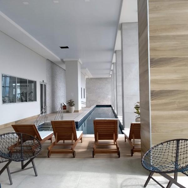 Flat Aconchego, próximo ao centro de Osasco, ar condicionado, academia, piscina, wifi e varanda - Foto 5
