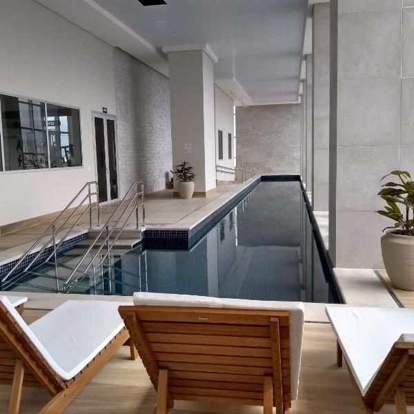 Flat Aconchego, próximo ao centro de Osasco, ar condicionado, academia, piscina, wifi e varanda - Foto 4