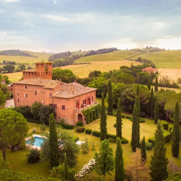Castello di San Fabiano, hotel i Monteroni dʼArbia