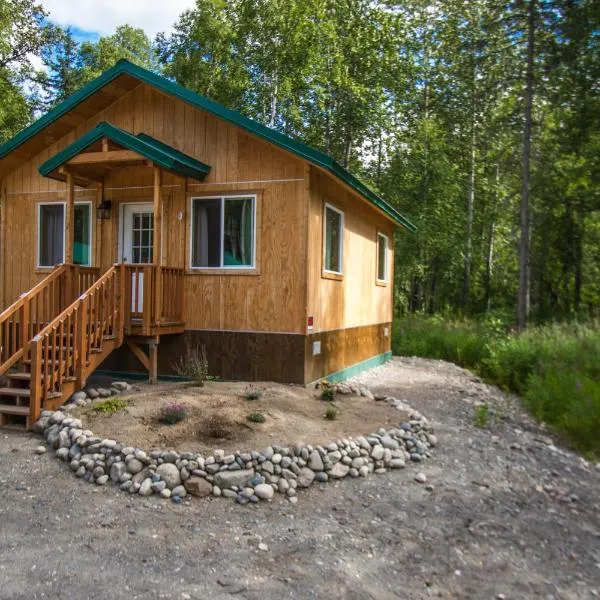 Talkeetna Wilderness Lodge & Cabin Rentals、サンシャインのホテル