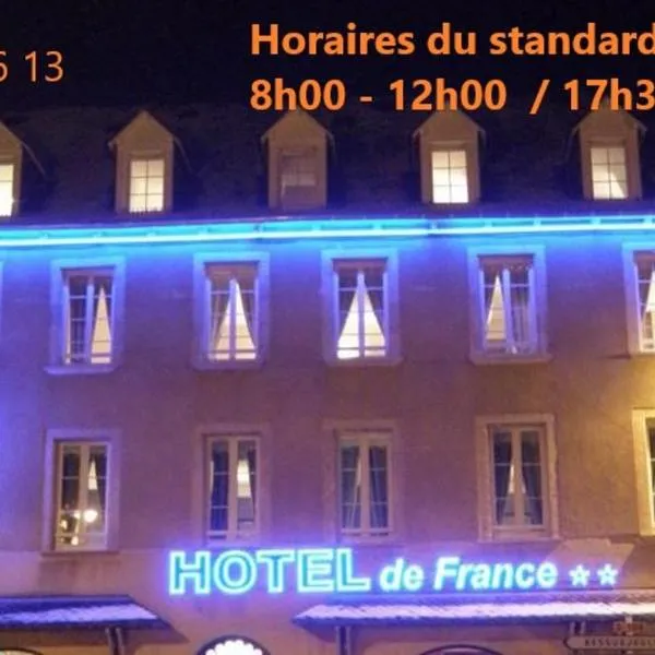Hôtel de France, hotel en Sébrazac