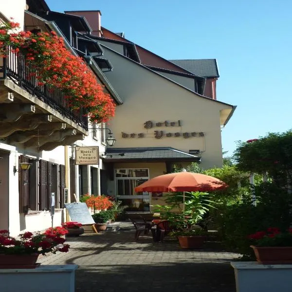 Logis-Cit'Hôtel des Vosges 5 rue de la gare, hotel em Obernai