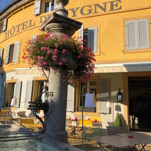 Hôtel du Cygne, hotel in Areuse