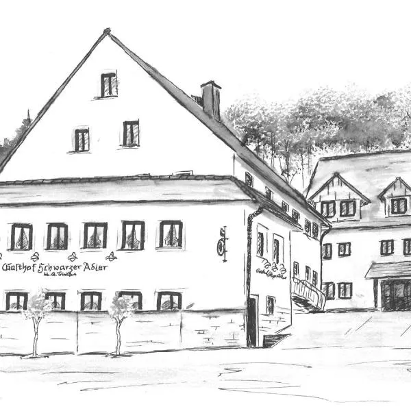 Landgasthof Schwarzer Adler GbR, hotel v destinaci Dietenhofen