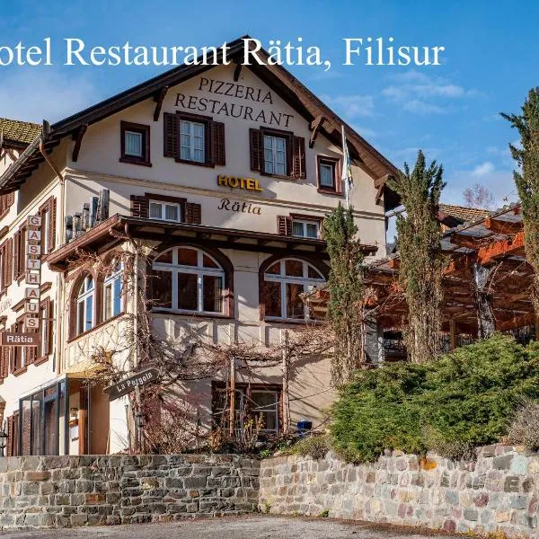 Hotel Restaurant Rätia, hotel en Bergün