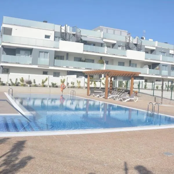 New and cosy apartment - 4 min walk from the beach - La Tejita - El Medano、グラナディージャ・デ・アボナのホテル