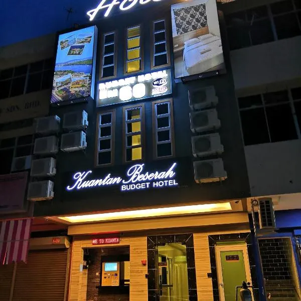 KUANTAN BESERAH BUDGET HOTEL: Kampong Tanjong şehrinde bir otel