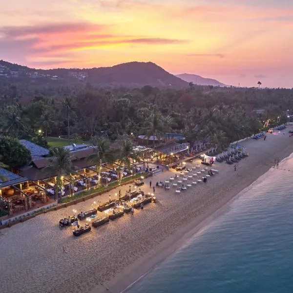 Bandara Spa Resort & Pool Villas, Samui、ボプートのホテル