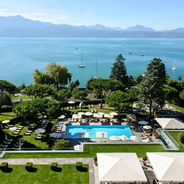 Viesnīca Beau-Rivage Palace Lozannā