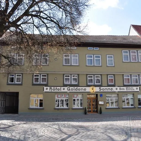 Hotel Goldene Sonne, hotel in Elxleben bei Arnstadt