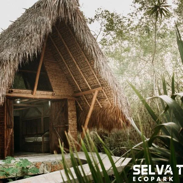 Selva Teenek Eco-Park, hotel en Damían Carmona