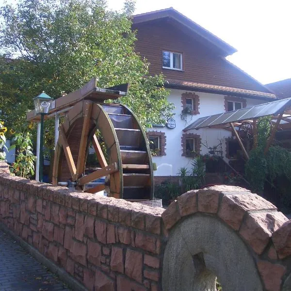 Zur Mühle, hotel Mörlenbachban