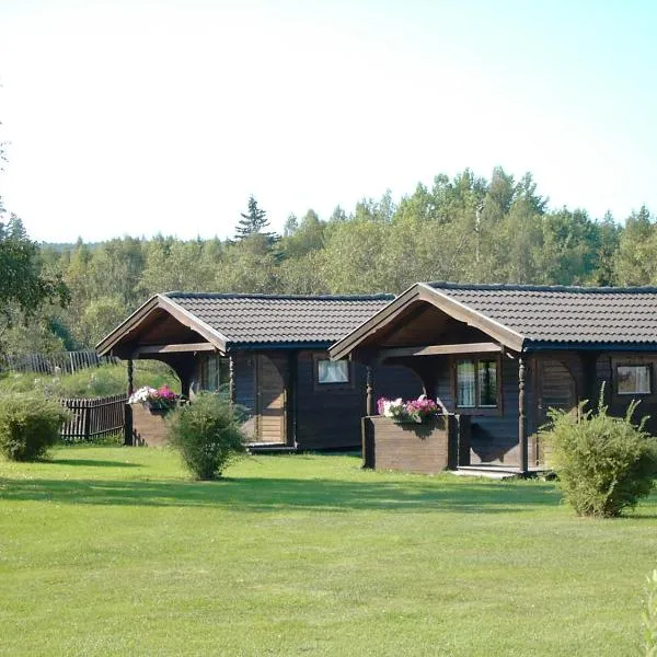 Camping stuga fyra bäddar, hotel in Skinnskatteberg