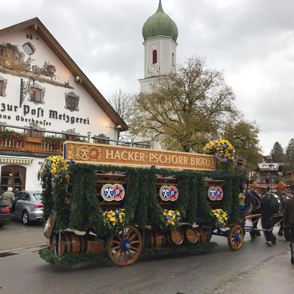 Metzgerei Gasthof Oberhauser - Hotel zur Post, hotel in Egling