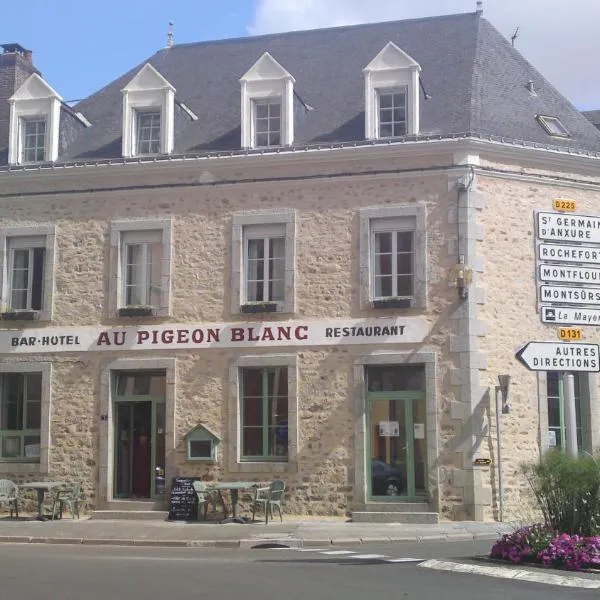 Au Pigeon Blanc, hotel v destinaci Andouillé