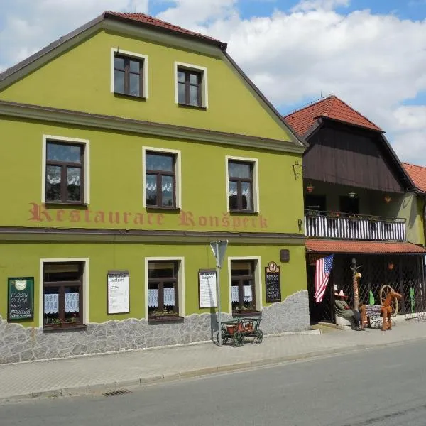 Ubytování Ronšperk Poběžovice, hotel em Klenčí pod Čerchovem