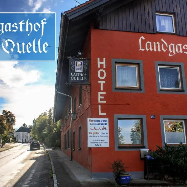 Landgasthof zur Quelle, hotel en Weilheim in Oberbayern