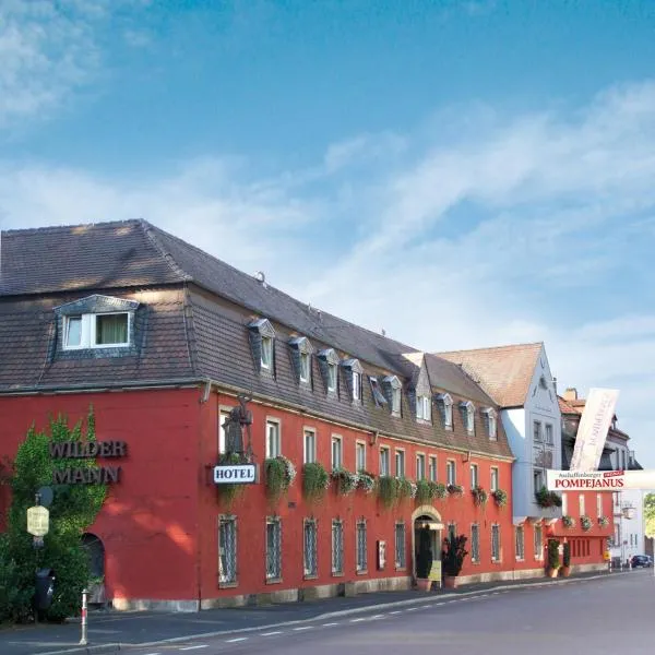 Hotel Wilder Mann, hotel en Stockstadt am Main