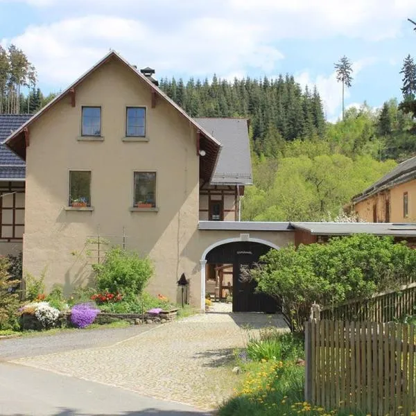 Stöckigtsmühle, hotel v destinaci Grochwitz