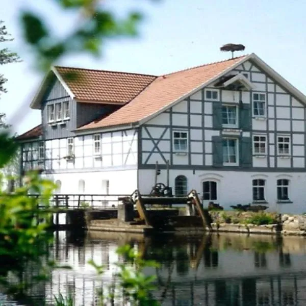 Wipperaublick in der Oldenstädter Wassermühle, khách sạn ở Uelzen