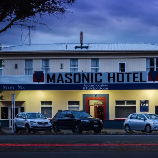 Masonic Hotel, hotel en Palmerston North