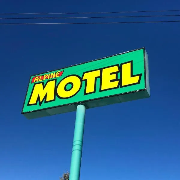 Alpine motel, hotel em Rocky Mountain House