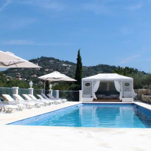 B&B with charm, quiet, kitchen, sw pool., hotell i Grasse