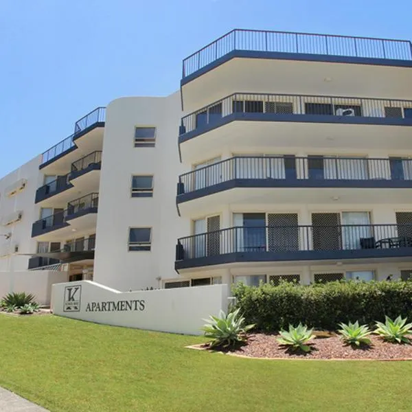 Kings Way Apartments, hotell i Caloundra