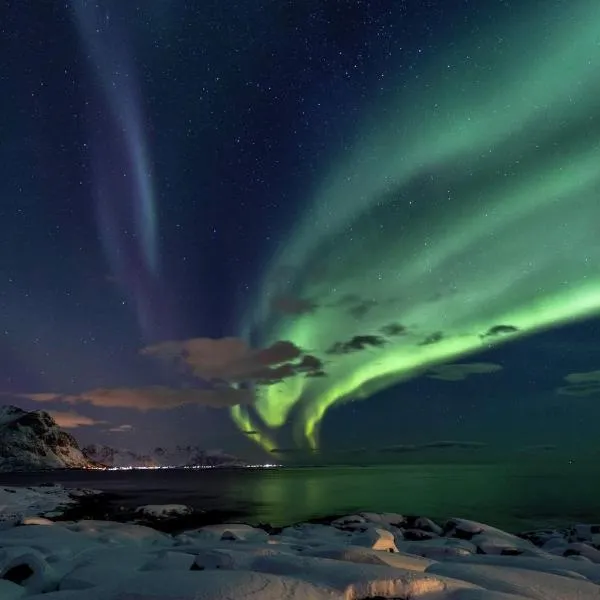 Rystad Lofoten Camping、Rystadのホテル