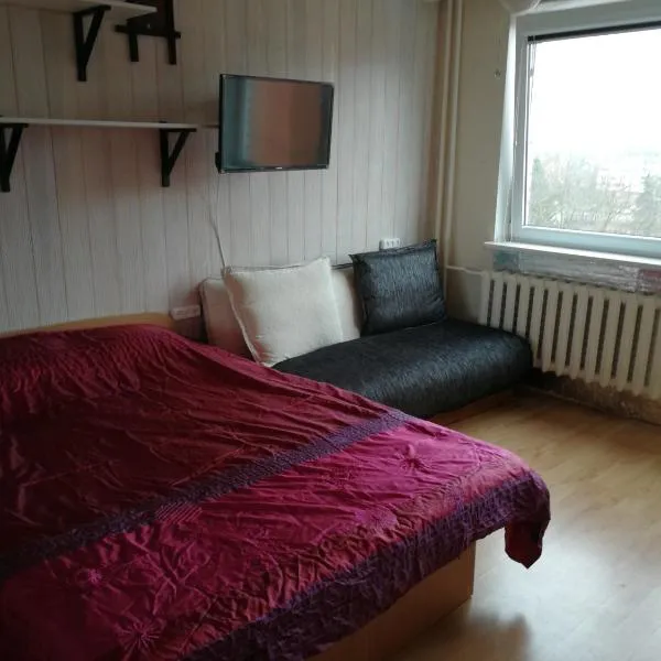 Flat, 1 room, study: Panevėžys şehrinde bir otel