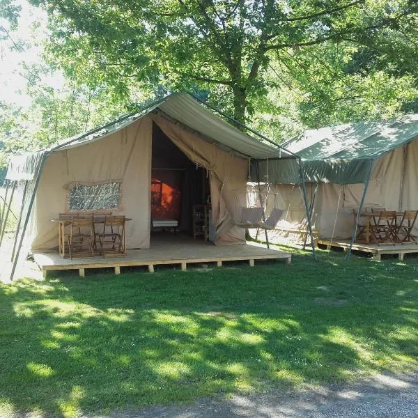 Camping des eydoches - 3 étoiles, hotel in Saint-Siméon-de-Bressieux