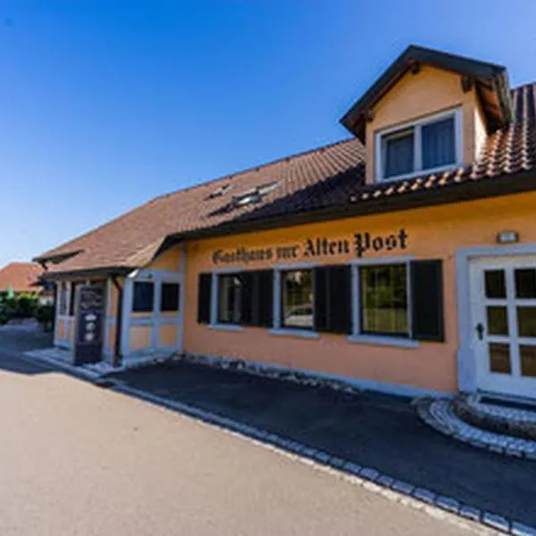 Gasthaus zur Alten Post, hótel í Hemmenhofen