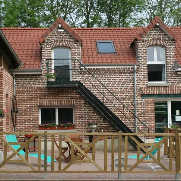 Au gîte du treuil, hotel i Monchy-au-Bois