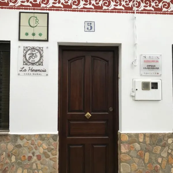Casa Rural La Herencia, hotel Alíában