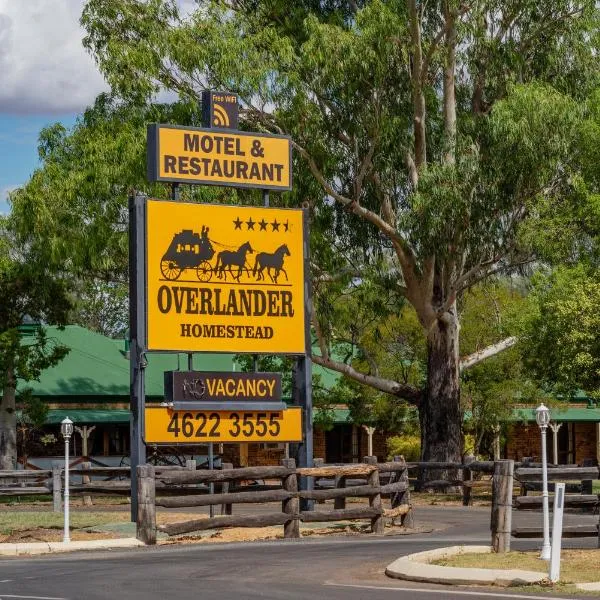 Overlander Homestead Motel, hotelli kohteessa Roma