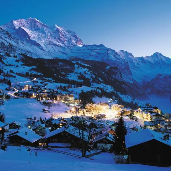 O 68 Haus Bel Air, hotel v destinaci Wengen