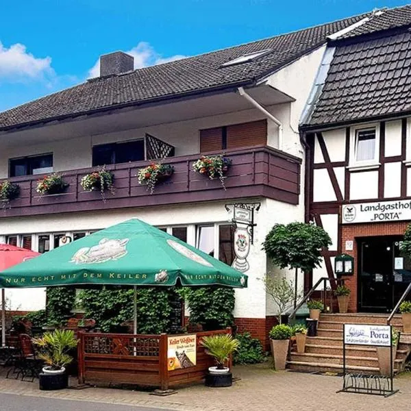 Landgasthof-Porta, hotel v destinaci Üllershausen