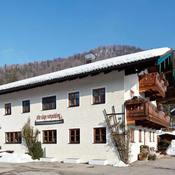 Hotel Garni Alte Säge Ruhpolding、ルーポルディングのホテル