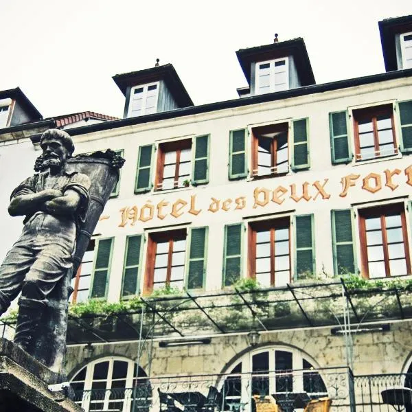 Logis Hôtel des Deux Forts – hotel w mieście Salins-les-Bains