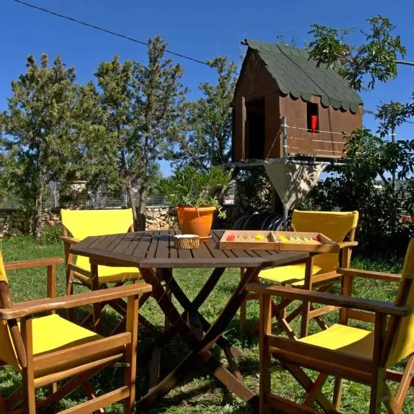 Diamant's Place with Treehouse Garden, hotel v destinácii Kounoupidhianá