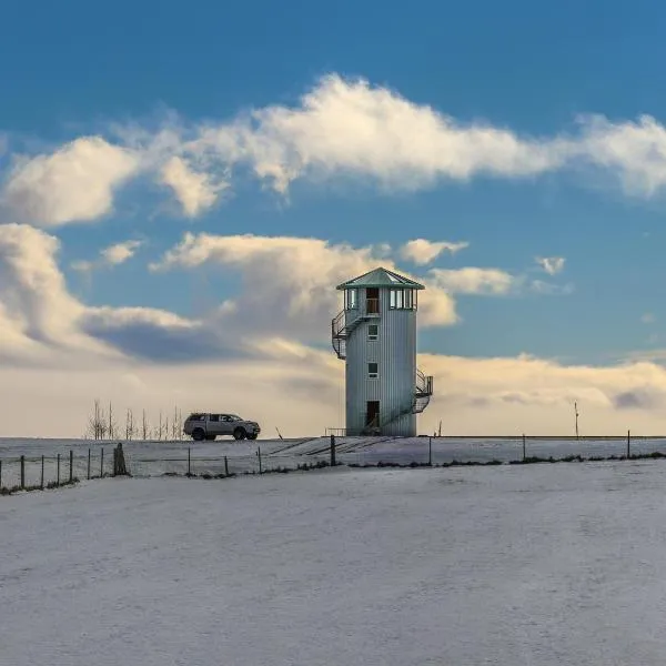 Klettar Tower Iceland, hotel v destinaci Fludir