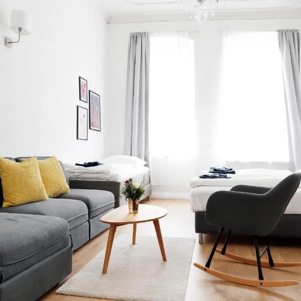 GREIF by ROCKCHAIR Apartments l SUPERHOST Status l 2 Bedrooms Boxspringbeds in City Center - Cozy Family & Business Flair welcomes you! โรงแรมในเบอร์ลิน