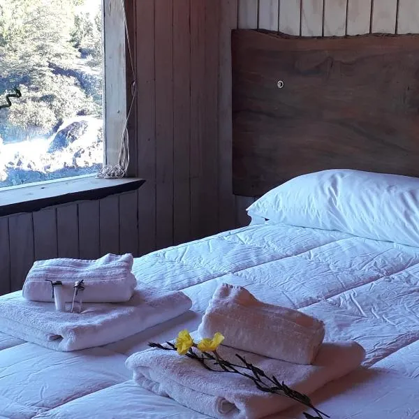 Hotel Patagonia Truful y lodge Patagonia truful, hotell i Conguillio