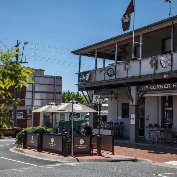 The Corner Hotel Alexandra, hotel en Bonnie Doon