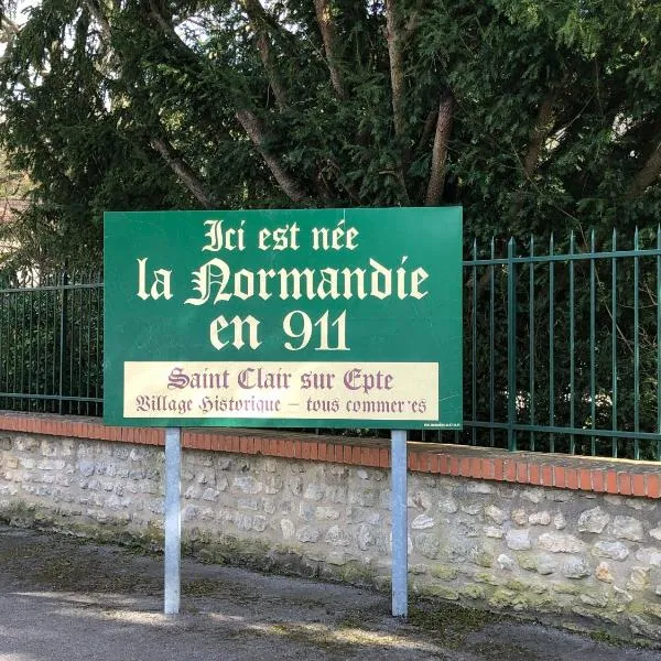 Le logis de l'Epte, hotell i Fours-en-Vexin