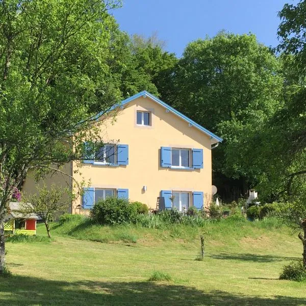 La Mésange bleue, hotel in Lantenot