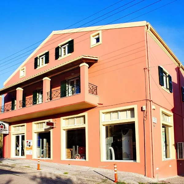 Darmani Spyros Apartments, hôtel à Mantoúkion