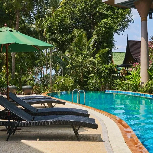 Seaflower Bungalows, hotel din Srithanu