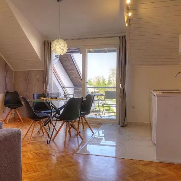 Apartman studio SONAS 3 with free private parking, hótel í Karlovac