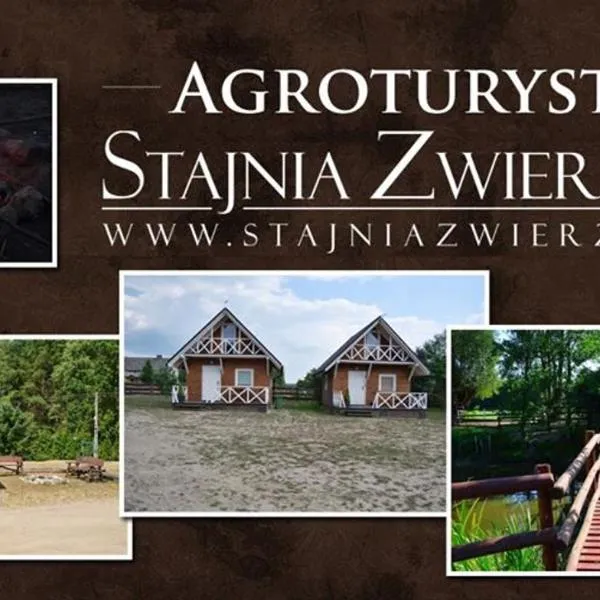 Agroturystyka Stajnia Zwierzyniec, hótel í Radgoszcz